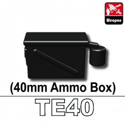 Lego Accessoires Minifig Custom SIDAN TOYS Boite de Munitions 40mm (TE40) (La Petite Brique)