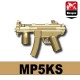 Lego Accessoires Minifig Custom SIDAN TOYS MP5KS (Dark Tan) (La Petite Brique)