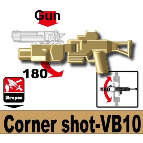 Corner shot VB10 (Dark Tan)
