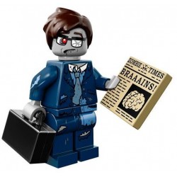 Lego Minifig Serie 14 71010 - l'Homme d'affaires Zombie (La Petite Brique)