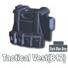 Lego Accessoires Minifig Custom SIDAN TOYS Tactical Vest B12 (Dark Bluish Gray) (La Petite Brique)