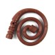 Reddish Brown Minifig, Weapon Whip Coiled
