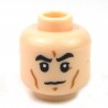 Lego Accessoires Minifig Tête masculine, chair, 48 (La Petite Brique)