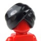 Black Minifig, Headgear Turban ﻿with hole﻿