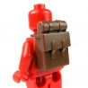 Lego Accessoires Minifig Sac à dos (Reddish Brown) (La Petite Brique)