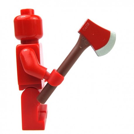 Lego Accessoires Minifig Hache (Reddish Brown) (La Petite Brique)