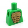 Lego Accessoires Minifig Torse - Lézard (Bright Green)﻿ (La Petite Brique)