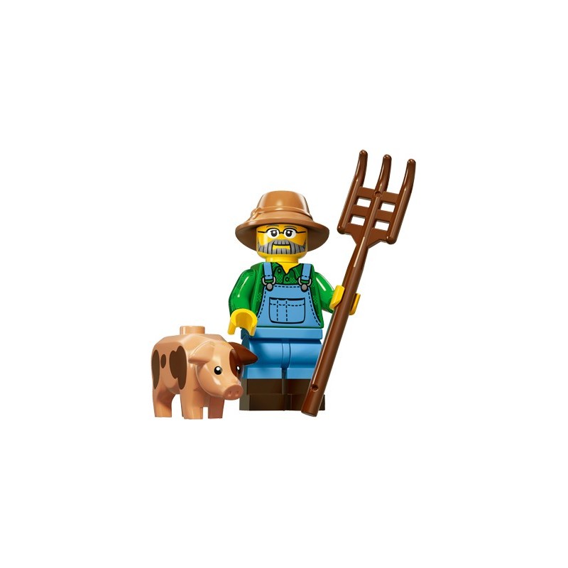 Lego farmer minifigure sale