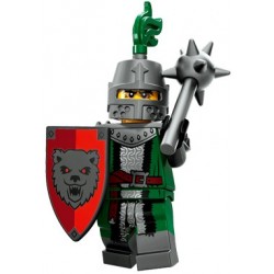 Lego Minifig Serie 15 71011 - le chevalier de l'effroi(La Petite Brique)