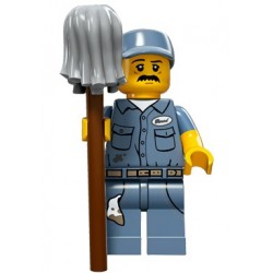 Lego Minifig Serie 15 71011 - le nettoyeur (La Petite Brique)