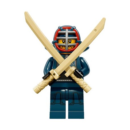 Lego Minifig Serie 15 71011 - le kendoka (La Petite Brique)