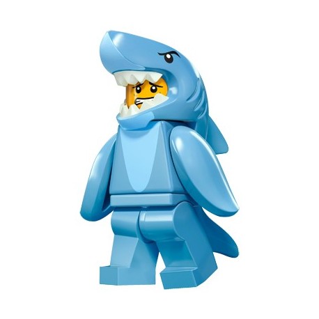 shark LEGO 71011 Minifigures Series 15 NEUF homme en costume de requin