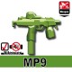 Lego Accessoires Minifig Custom SIDAN TOYS MP9 (Vert Militaire) (La Petite Brique)