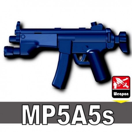 Lego Accessoires Minifig Custom SIDAN TOYS MP5A5s (Dark Blue) (La Petite Brique)