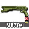 Lego Accessoires Minifig Custom SIDAN TOYS M870s (Vert Militaire) (La Petite Brique)