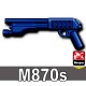 Lego Accessoires Minifig Custom SIDAN TOYS M870s (Dark Blue) (La Petite Brique)