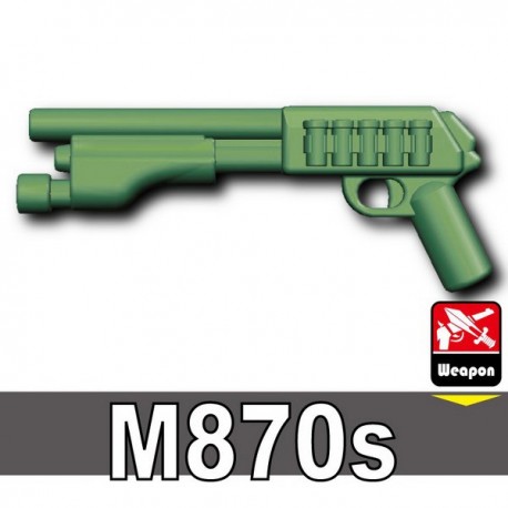 Lego Accessoires Minifig Custom SIDAN TOYS M870s (Sand Green) (La Petite Brique)