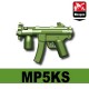 Lego Accessoires Minifig Custom SIDAN TOYS MP5KS (Vert Militaire) (La Petite Brique)