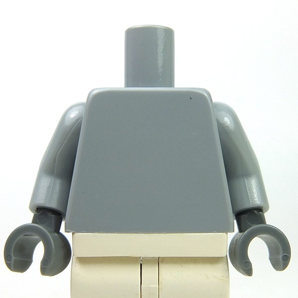 Neu Hände dunkelgrau light bluish gray dark bluish gray Lego Torso hellgrau 