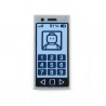 Lego Accessoires Minifig Smartphone - Tile 1 x 2﻿ (Light Bluish Gray) (La Petite Brique)