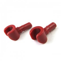 Lego Accessoires Minifig, Mains (Dark Red) (La Petite Brique)