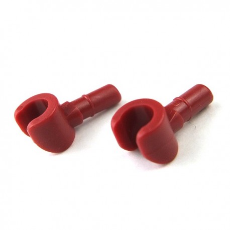 Lego Accessoires Minifig, Mains (Dark Red) (La Petite Brique)
