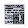 Lego Accessoires Minifig Tile 2x2 Journal 'Springfield Shopper' (Light Bluish Gray)﻿ (La Petite Brique)