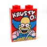 Red Brick 1x2x2 'KRUSTY O's' Cereal Box