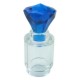 Bottle with lid (Trans-Dark Blue)﻿