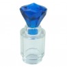 Bottle with lid (Trans-Dark Blue)﻿