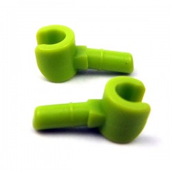 Lego Accessoires Minifig Minifig, Mains (Lime) (La Petite Brique)