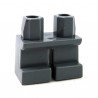 Lego Accessoires Minifig Jambes courtes (Dark Bluish Gray)﻿ (La Petite Brique)