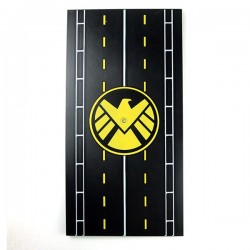 Tile 8x16 with Bottom Tubes with Runway & SHIELD Logo