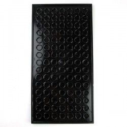 Lego Accessoires Minifig Tile 8x16 pistes du SHIELD (Noir) (La Petite Brique)