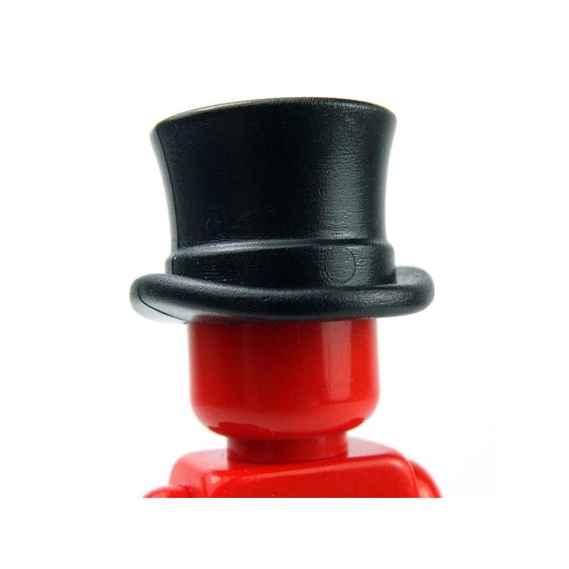 Noir Chapeau haut pour lego minifigures accessoires