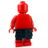 Lego Accessoires Minifig Custom BRICKWARRIORS Kusazuri Samurai (Noir) (La Petite Brique)