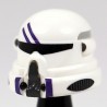 Lego Accessoires Minifig Custom CAC Casque Airborne Purple (La Petite Brique)