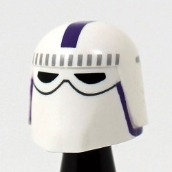 Snow Purple Helmet