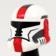 Lego Accessoires Minifig Custom CAC Casque Or Red Leader (La Petite Brique)