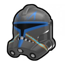 Lego Accessoires Custom Star Wars Arealight - Arealight - Casque Dark Gray Rex Trooper