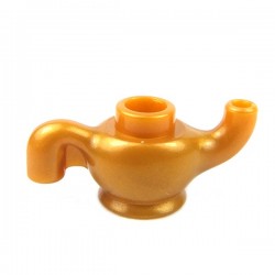 Lego - Pearl Gold Minifig, Utensil Genie Lamp