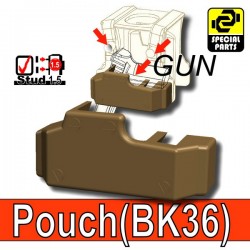 Block Pouch BK36 (Deep Bronze Brown)
