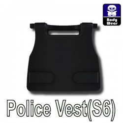 Si-Dan Toys - Police Vest S6 (Black)