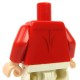 Lego - ﻿Red Torso Shirt Button Down with Pockets and Silver Buttons & Black Undershirt﻿
