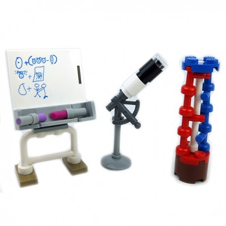 Lego - Board, DNA Tree, Telescope