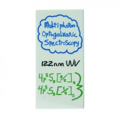 Lego - White Tile 2x4 - Multiphoton Mathematical