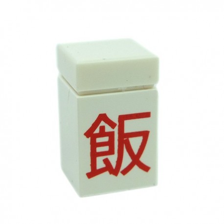 Lego - Chinese Rice box (White)