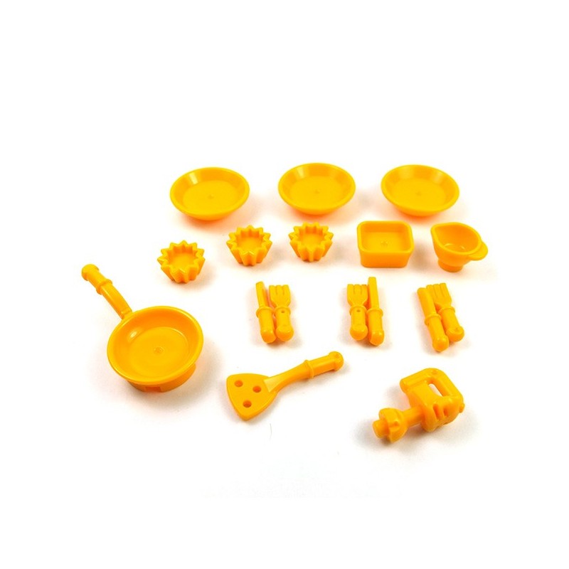 Utensil Cup Yellow 10 NEW LEGO Minifig