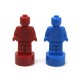 Lego - Trophies Statuettes (Blue & Dark Red)