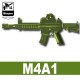 Lego Accessoires Minifig Custom Si-Dan Toys - M4A1 (Vert Militaire)